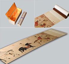 塔河馆藏书画复制博物馆书画复制服务